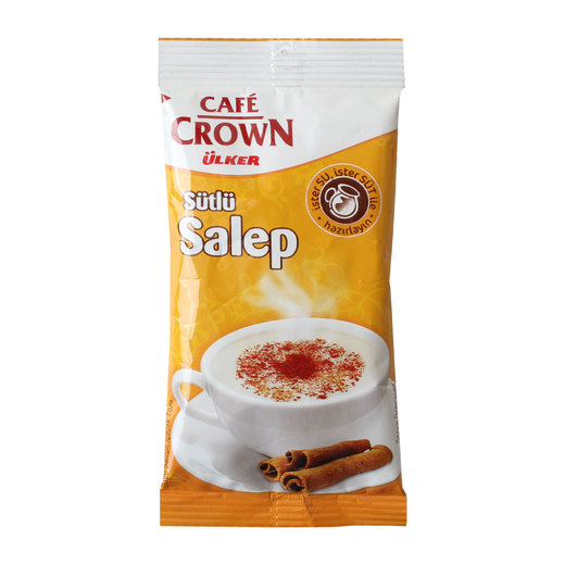 Cafe Crown Salep 15 gr Sıcak Çikolata ve Sahle Kahve Çay, Kahve