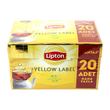 Lipton Yellow Label Demlik 100'lü 384 gr+ 20 Adet