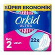 Orkid Ultra Extra Hijyenik Ped Uzun Süper Ekonomik Paket 22 Ped