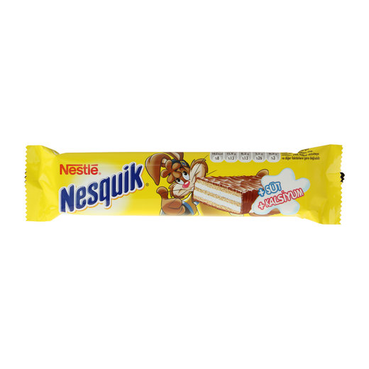 Nestle Nesquik Gofret 26,7 gr Çikolatalı Gofret Gofret Çikolata