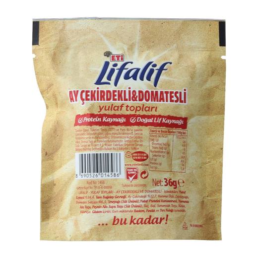 Eti Lifalif AyçekirdekDomates Yulaf Topları 36 gr Eti Markalar