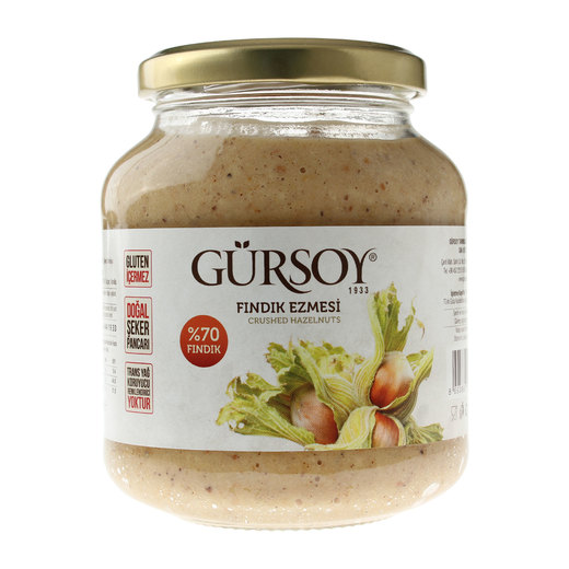 Gürsoy Fındık Ezmesi 320 gr Fındık Ezmesi Krem Çikolata, Ezme