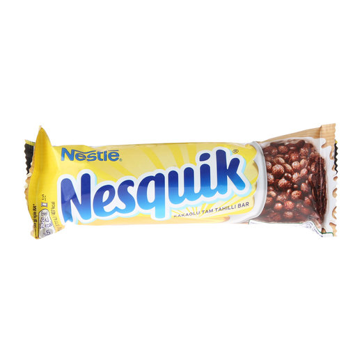 NESTLE NESQUIK BAR 25GR KAKAOLU Bar ve Kaplamalılar Çikolata