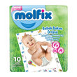 Molfix Bebek Bakım Örtüsü 10'lu 60X60