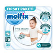 Molfix Premade Fırsat Paketi Extra Large No:6 34'lü
