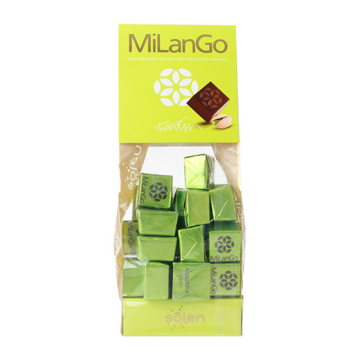 Şölen By Milango Antep Fıstıklı 225 gr İkramlık Çikolata Çikolata