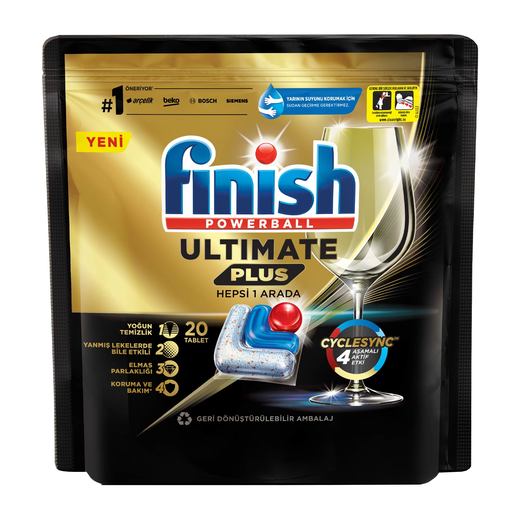 Finish Ultimate Plus 20'lı Kapsul, Finish, Markalar