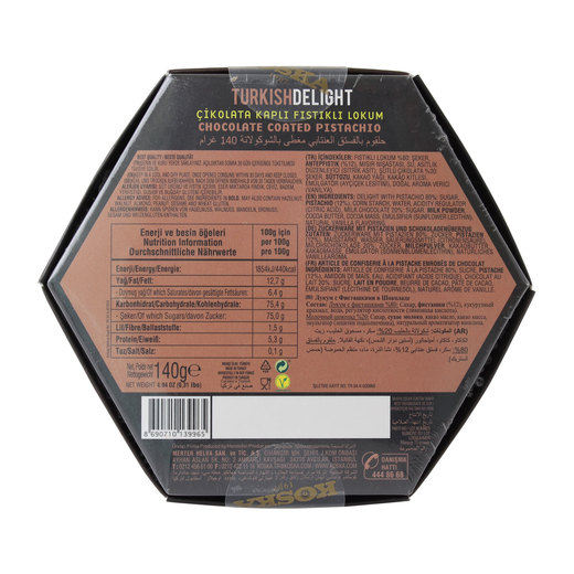 Koska Lokum Fıstıklı Çikolata Kaplı 140 gr Koska Markalar Mopaş