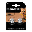 Duracell Düğme Pil 2016 2'li 3 Volt