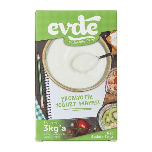 Evde Probiyotik Yoğurt Mayası Mayalar Pasta Malzemeleri Unlu