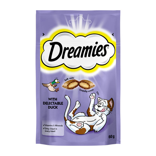 Dreamies Kedi Maması Ördekli 60 gr Kedi Mamaları Pet Ürünleri Ev