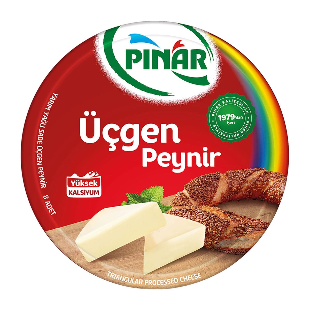 Pınar Üçgen Yarım Yağlı Peynir100gr