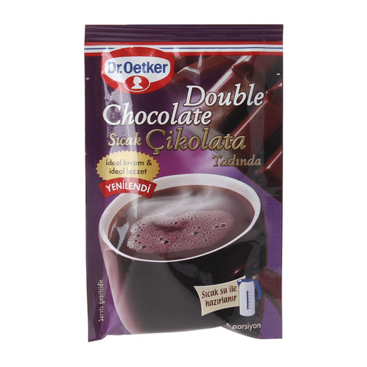 Dr.Oetker Double Sıcak Çikolata Tadında 25 gr Dr.Oetker Markalar