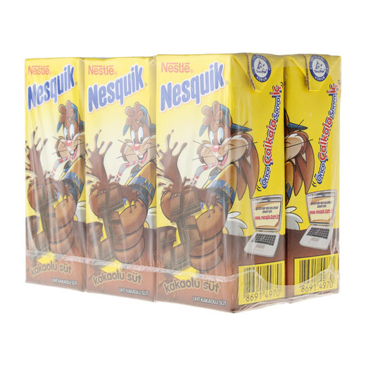 Nestle Nesquik Kakaolu Süt 6X180 ml Nestle Markalar Mopaş