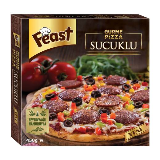 Feast Pizza Sucuklu 450 gr | Feast | Markalar | Mopaş Online