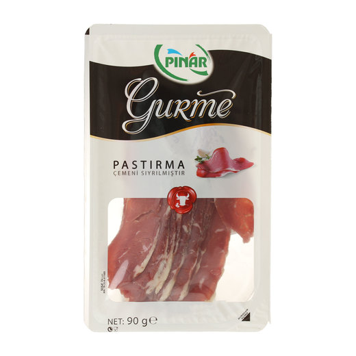 Pınar Pastırma Gurme 90 gr Dana Pastırma Pastırma Et Şarküteri