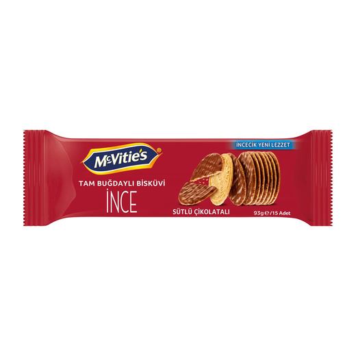 Mcvities Digestive İnce Sütlü Çikolata 93 gr Mc Vities Markalar