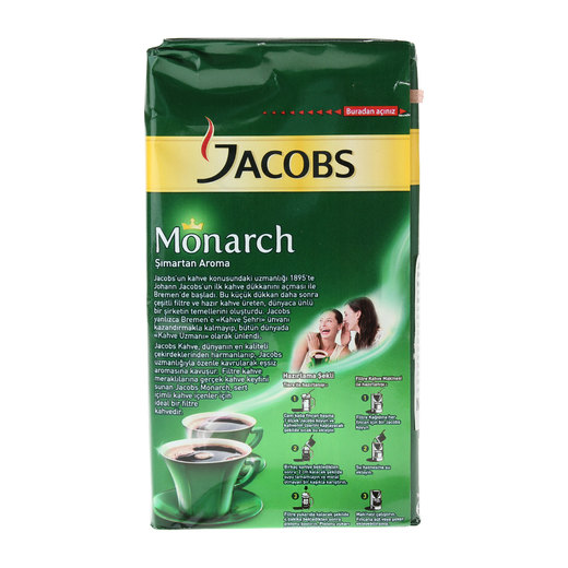 Jacobs Monarch Filtre Kahve 250 gr Jacobs Markalar Mopaş İstanbul