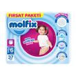 Molfix Fırsat Paketi Külot Bez Extra Large No 6 37'li