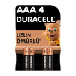 Duracell İnce Pil AAA 4'lü