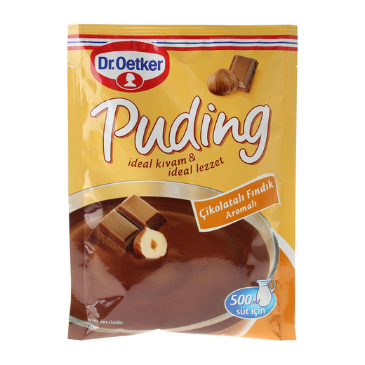 Dr.Oetker Çikolata Fındıklı Puding 102 gr Dr.Oetker Markalar