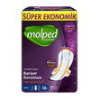Molped Super Night Hijyenik Ped Super Eko Gece 16'li