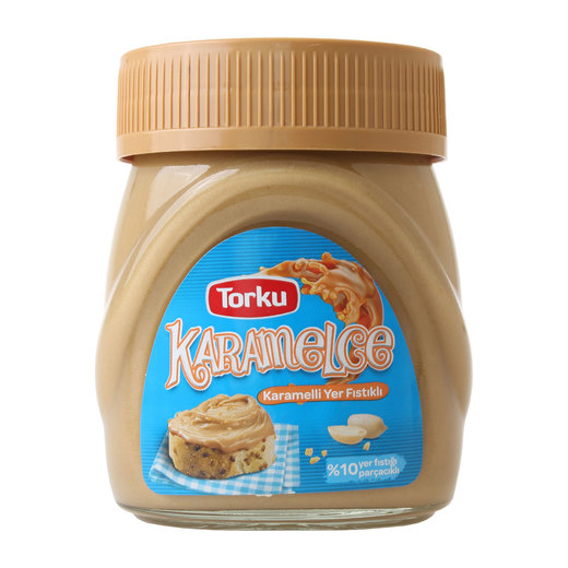 Torku Karamelce Yer Fıstıklı 400 gr Fıstık Ezmesi Krem Çikolata