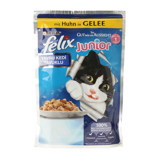 Felix Yavru Kedi Tavuklu 100 gr Kedi Mamaları Pet Ürünleri Ev