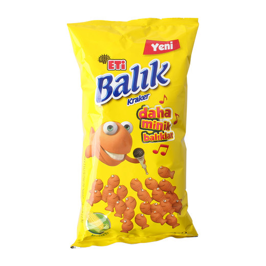 Eti Balık Kraker Mısırlı Mini 70 gr Eti Markalar Mopaş İstanbul