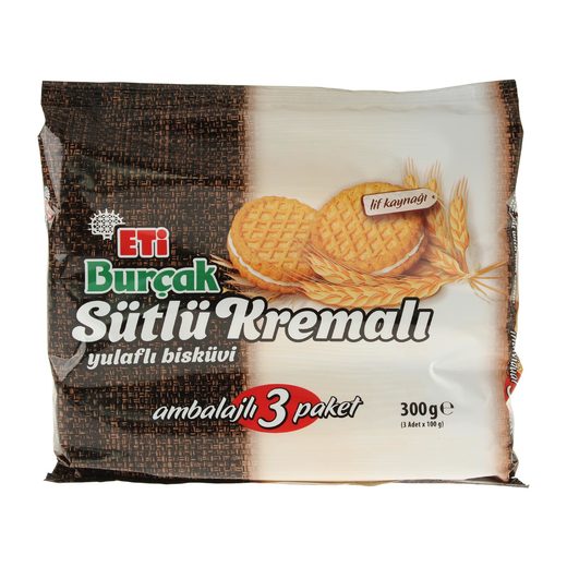 Eti Burçak Sütlü Kremalı 300 gr Eti Markalar Mopaş İstanbul