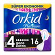 Orkid Platinum Hıjyenık Ped Super Eko Gece Extra 16 lı N.4