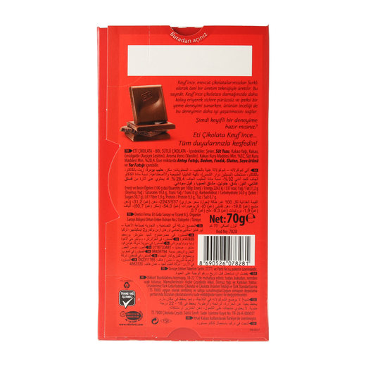 keyfince çikolata