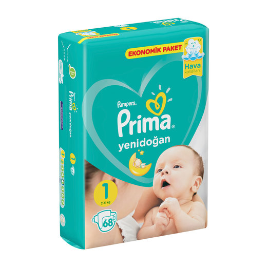 Prima Yeni Dogan Bebek Bezi Eko 68 Li 1 Beden Jumbo Paket Bezler Cocuk Bezi Bebek Mopas Kategoriler Mopas Istanbul Anadolu Yakasi