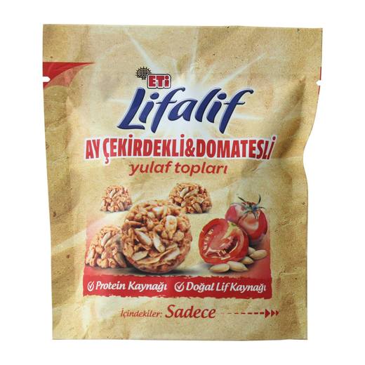 Eti Lifalif AyçekirdekDomates Yulaf Topları 36 gr Eti Markalar