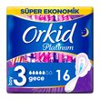 Orkid Platinum Hıjyenık Ped Super Eko Uzun Extra 16'lı No:3