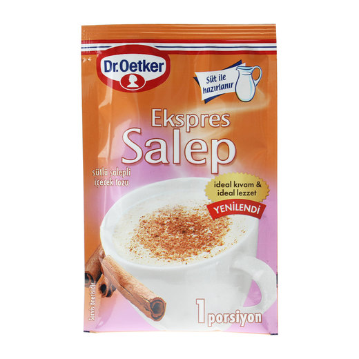 Dr.Oetker Salep 20 gr Sıcak Çikolata ve Sahle Kahve Çay, Kahve