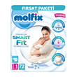 Molfix Pemade  Fırsat Paketi Yenidoğan No:1 72'li