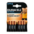 Duracell AAA Optimum İnce Kalem Pil 6'lı