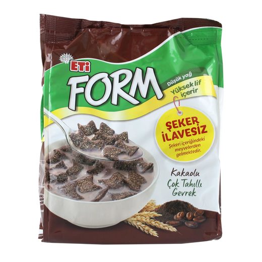 Eti Form Tahıllı Gevrek Kakaolu 350 gr Eti Markalar Mopaş