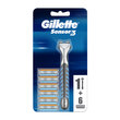 Gillette Sensör 3 Tıraş Makine + 6 Yedek Bıçaklı