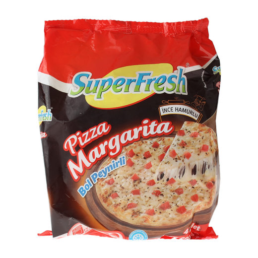 Superfresh Margarita İnce Hamurlu Pizza 600 gr Dondurulmuş Pizza