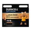 Duracell Optimum İnce Kalem AAA 8'li