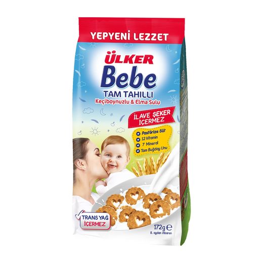 Ülker Bebe Bisküvisi Keçi Boynuzlu 172 gr Bebek