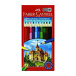 Fabel Castel Kuru Boya Kalemi Tam Boy 12 Renk