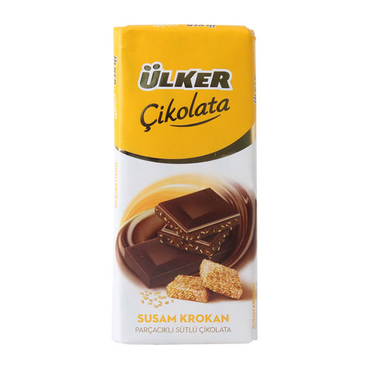 Ülker Susam Krokanlı Çikolata 50 gr Ülker Markalar Mopaş İstanbul