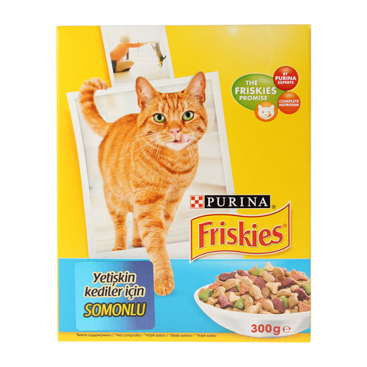 Friskies Somonlu ve Sebzeli Kedi Maması 300 gr Friskies Markalar